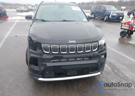 2022 Jeep Compass Limited 4X4 z USA, uszkodzony, nr VIN 3C4NJDCB4NT108509